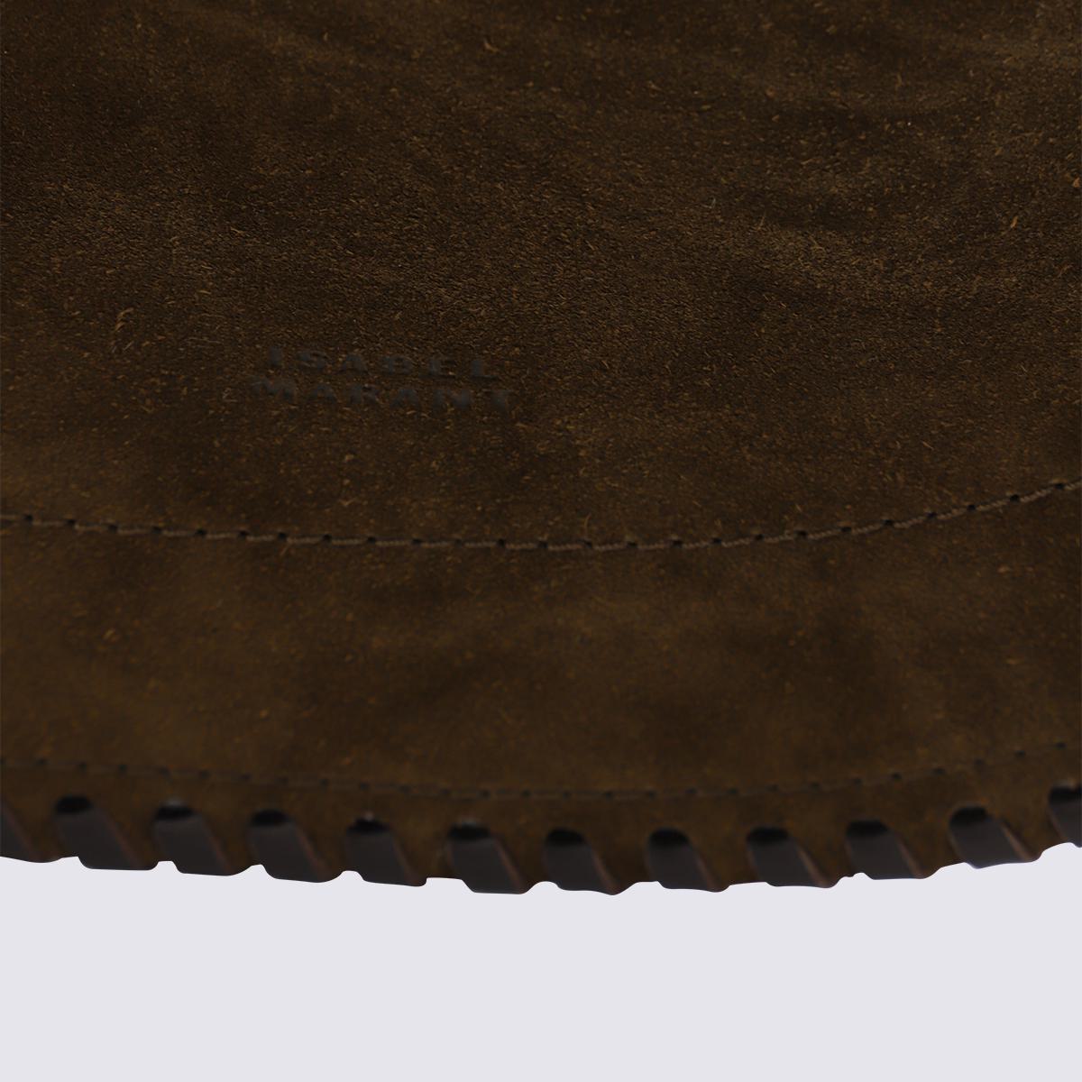 Isabel Marant Braune Leder-Umhängetasche