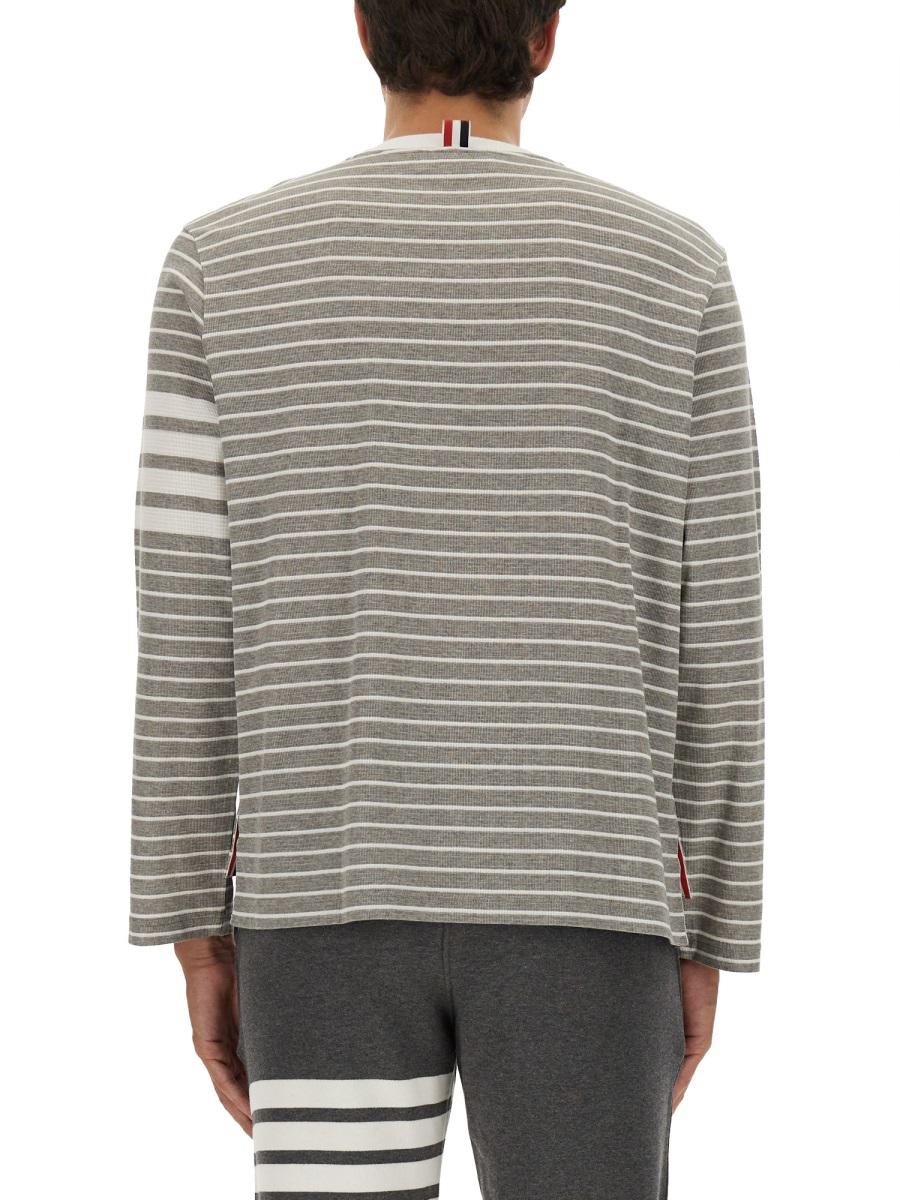 Thom Browne – Gestreiftes T-Shirt