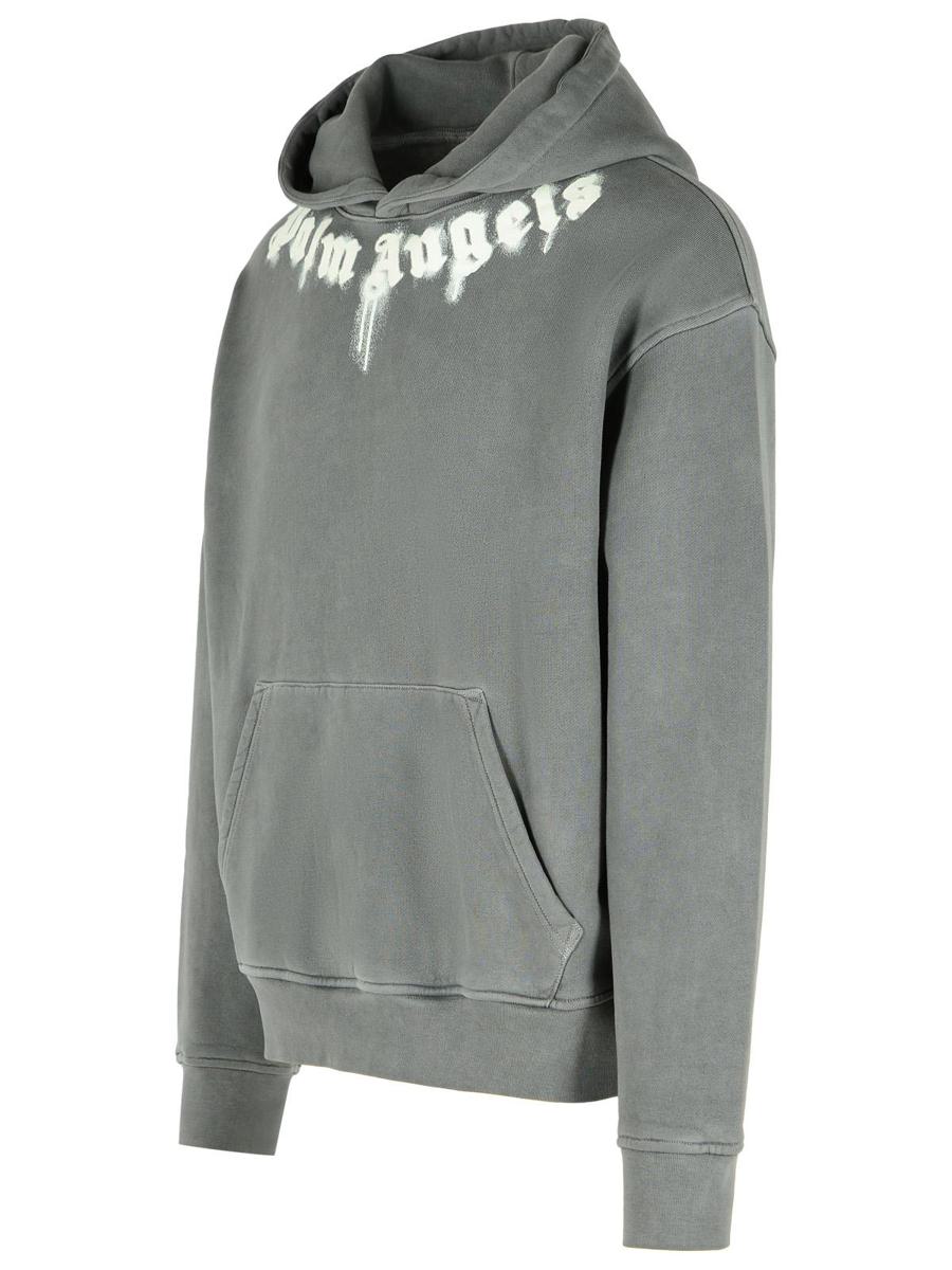 Graues Baumwoll-Sweatshirt von Palm Angels