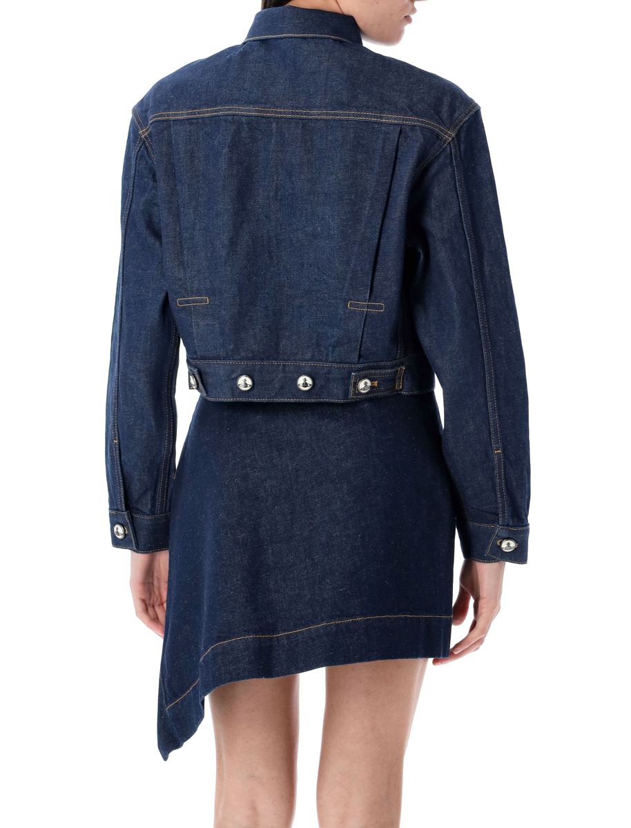 Vivienne Westwood – Kurze Marlene-Jeansjacke