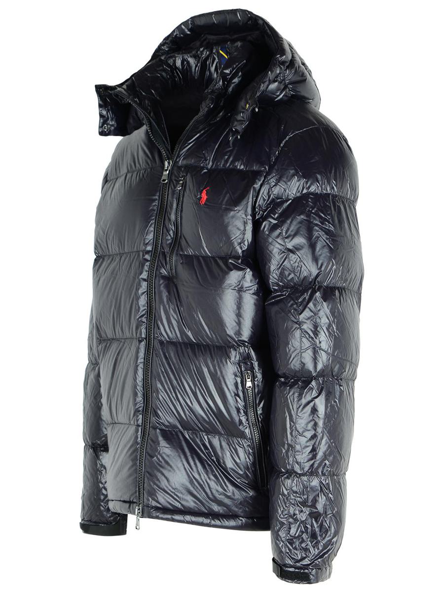 Polo Ralph Lauren – Schwarze Jacke aus Nylonmischung