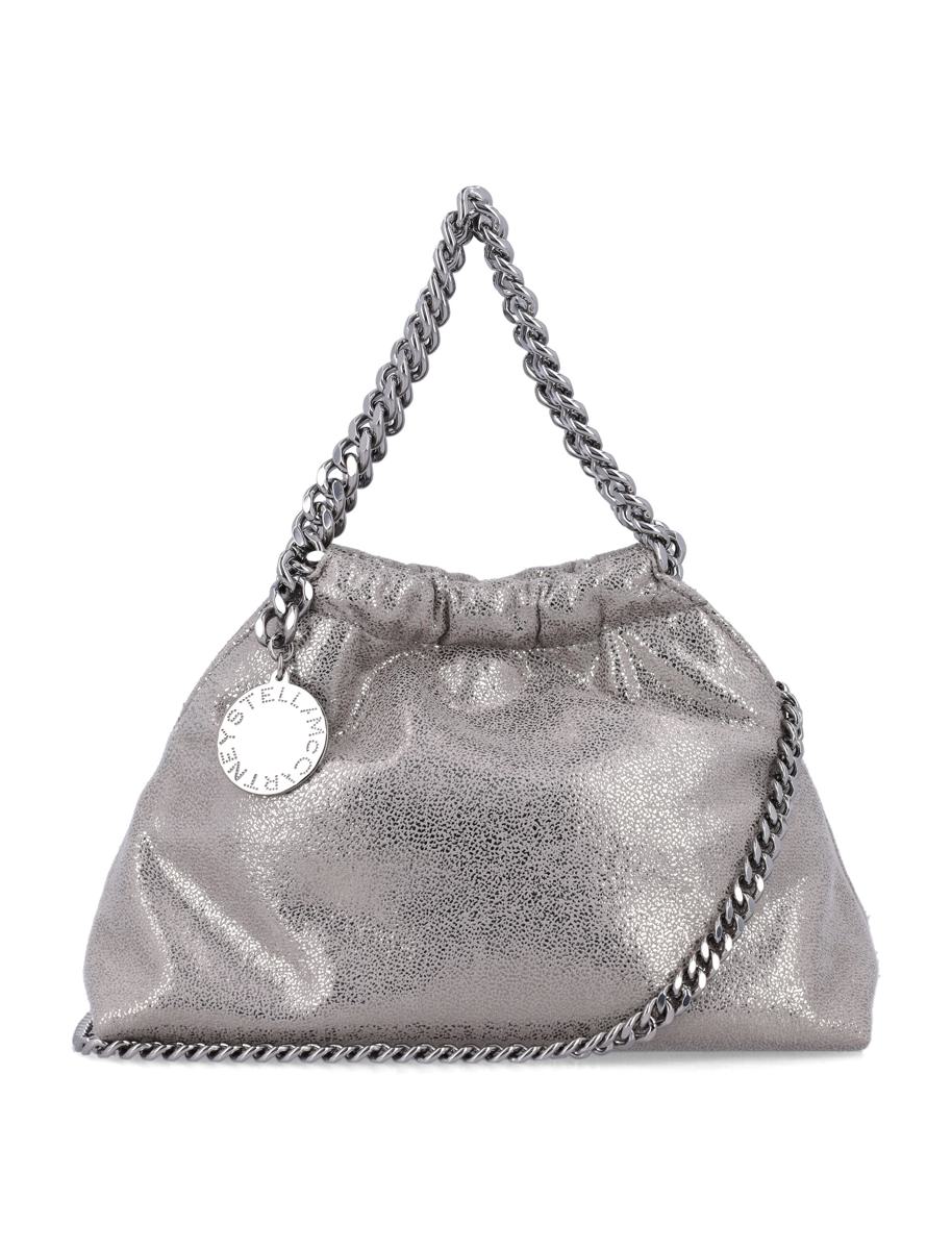 Stella McCartney Falabella Mini-Kordelzugtasche Eco Shiny
