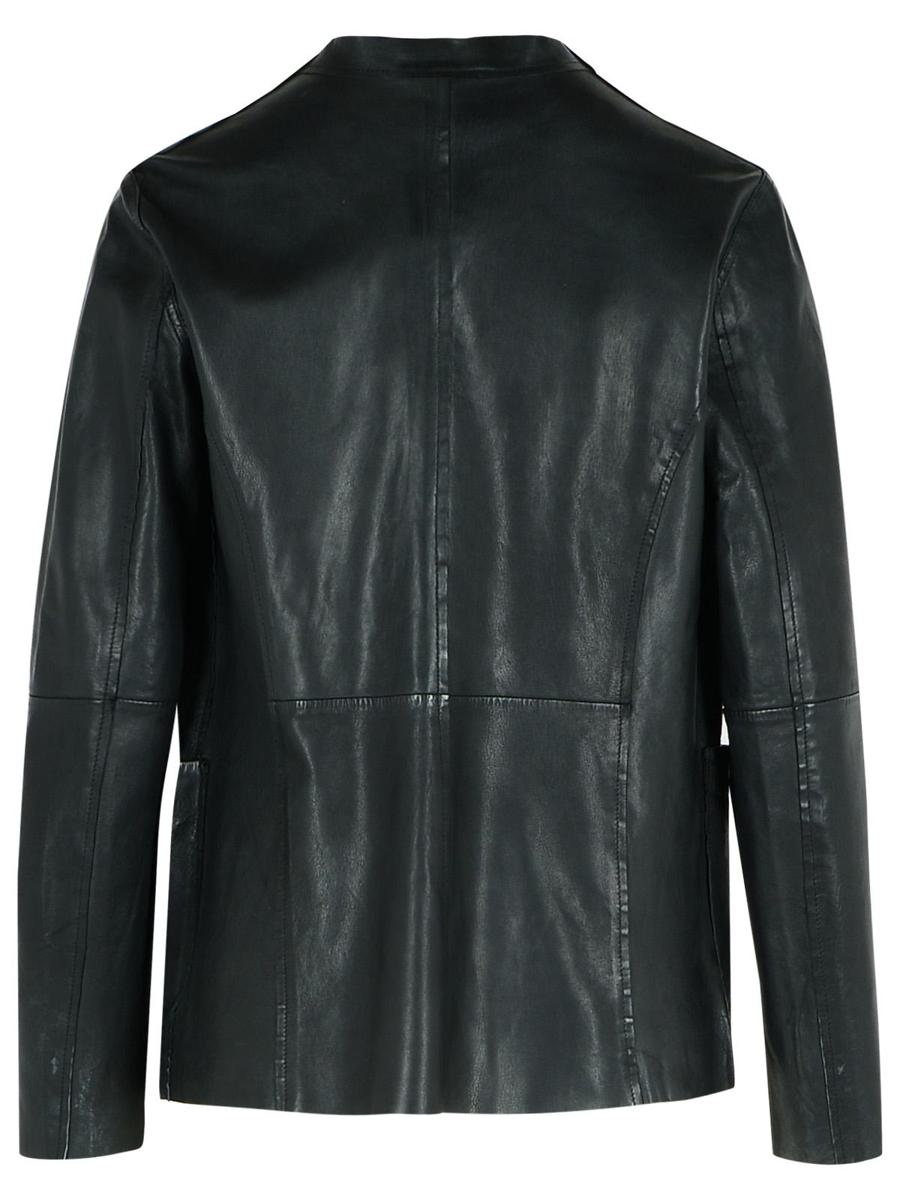 Bully Schwarze Lederjacke
