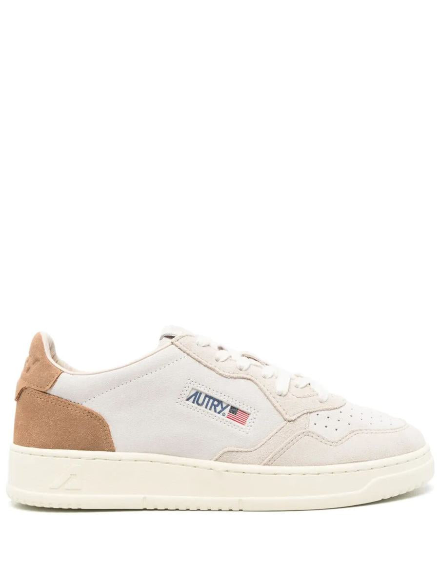 Autry „Medalist Low“ Wildleder-Sneakers