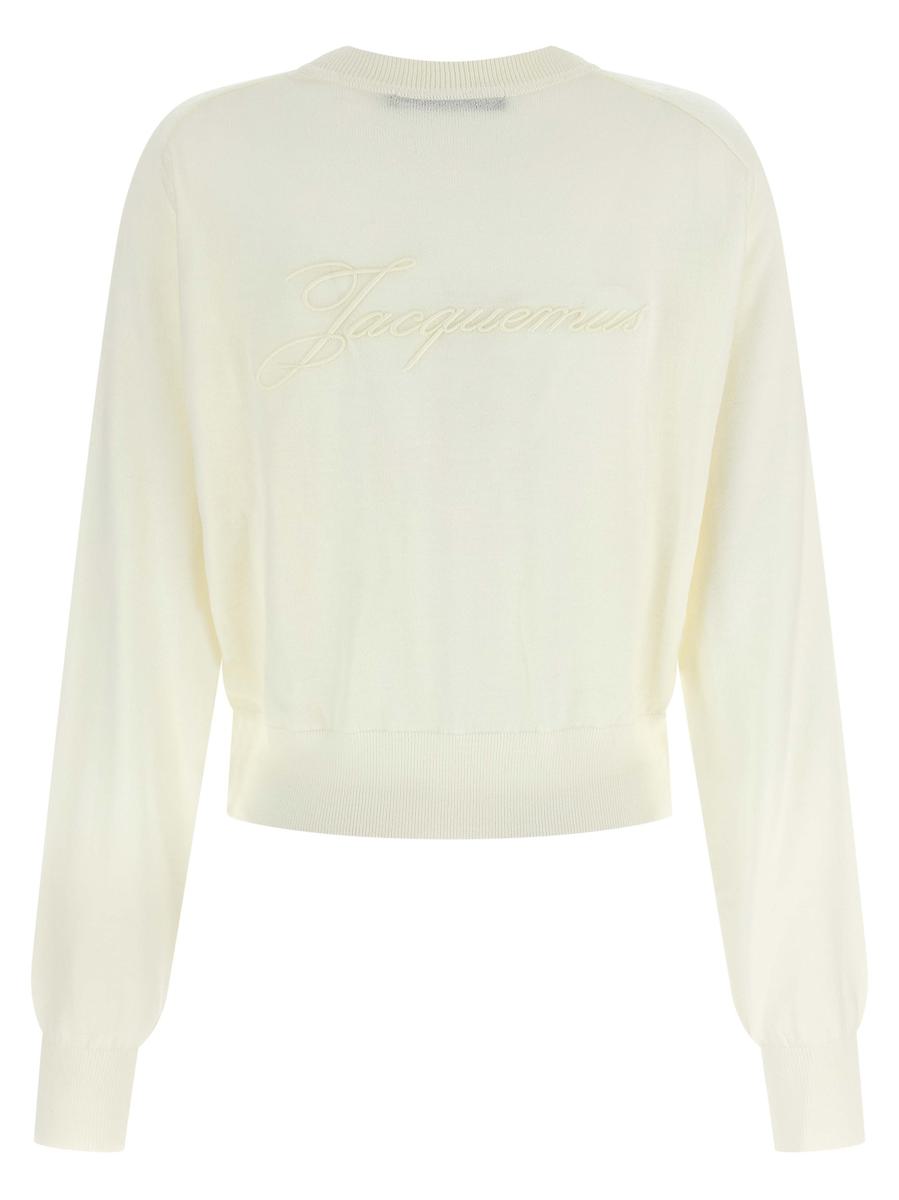 Jacquemus-Pullover „Le Sweater Brodé“.