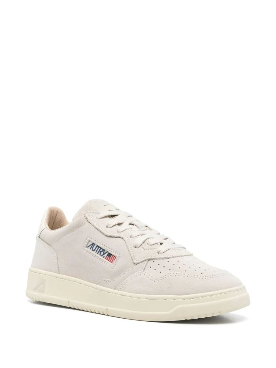Autry „Medalist Low“ Wildleder-Sneakers