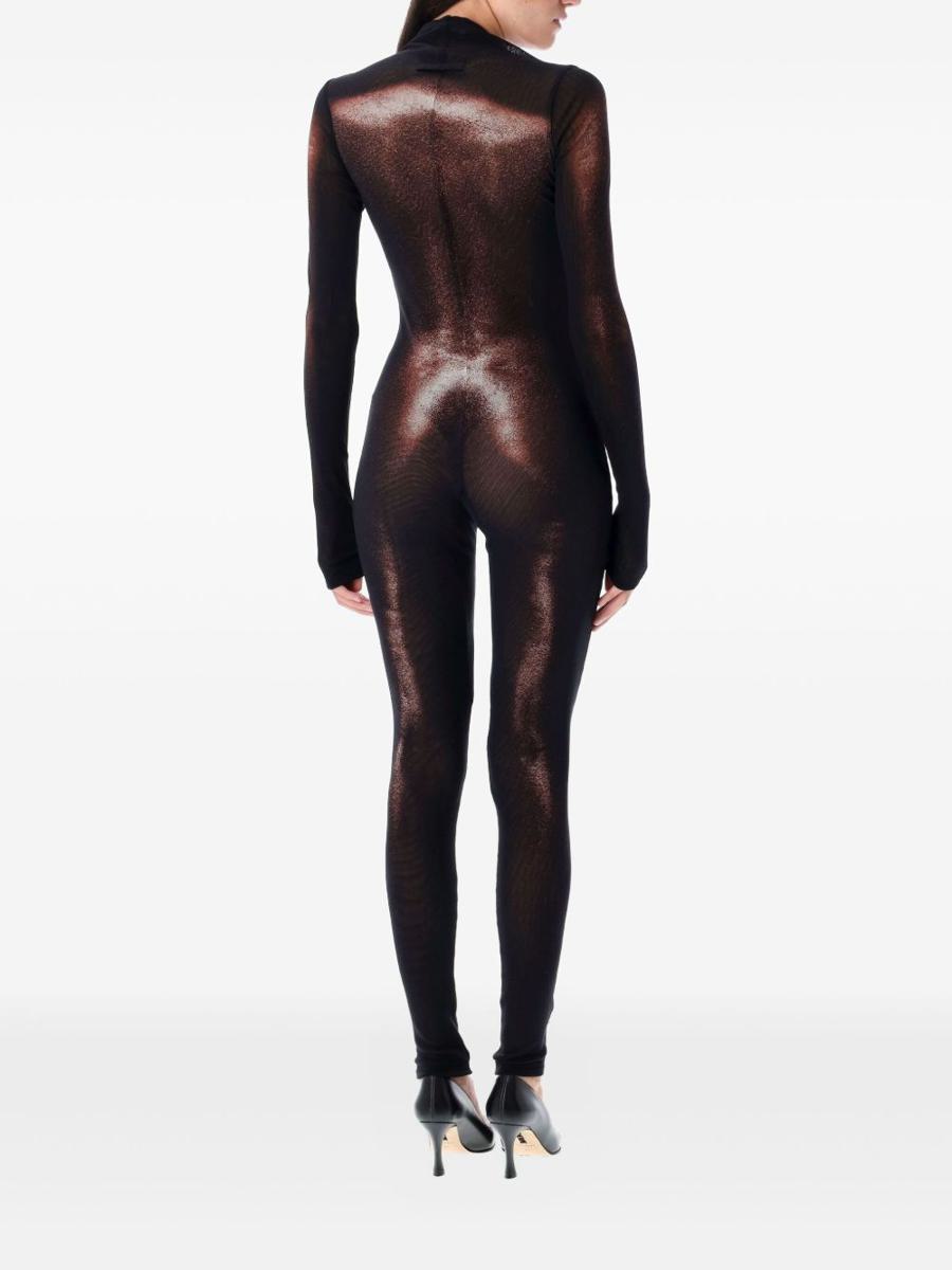 Jean Paul Gaultier Der Bronze Body Dust Jumpsuit