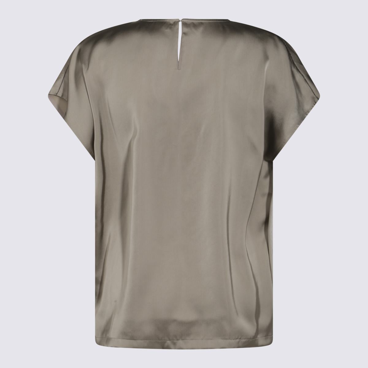 Fabiana Filippi Beiges Viskose-Top