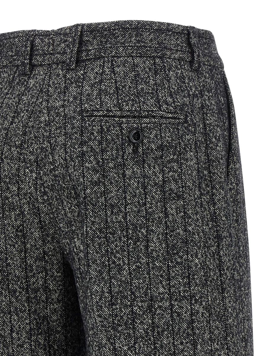 Dolce & Gabbana gestreifte Wollhose