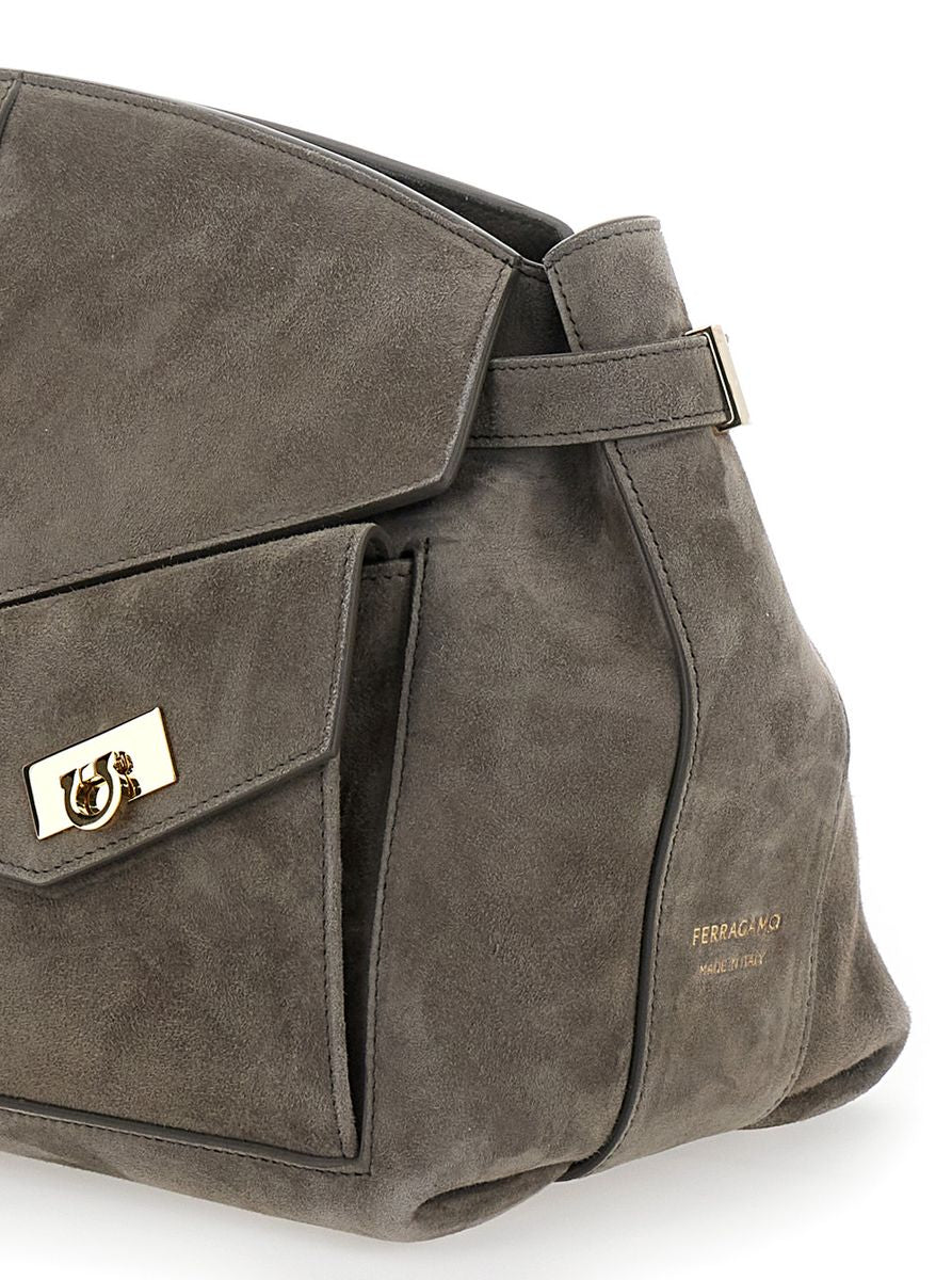 Salvatore Ferragamo Hug Pouch L