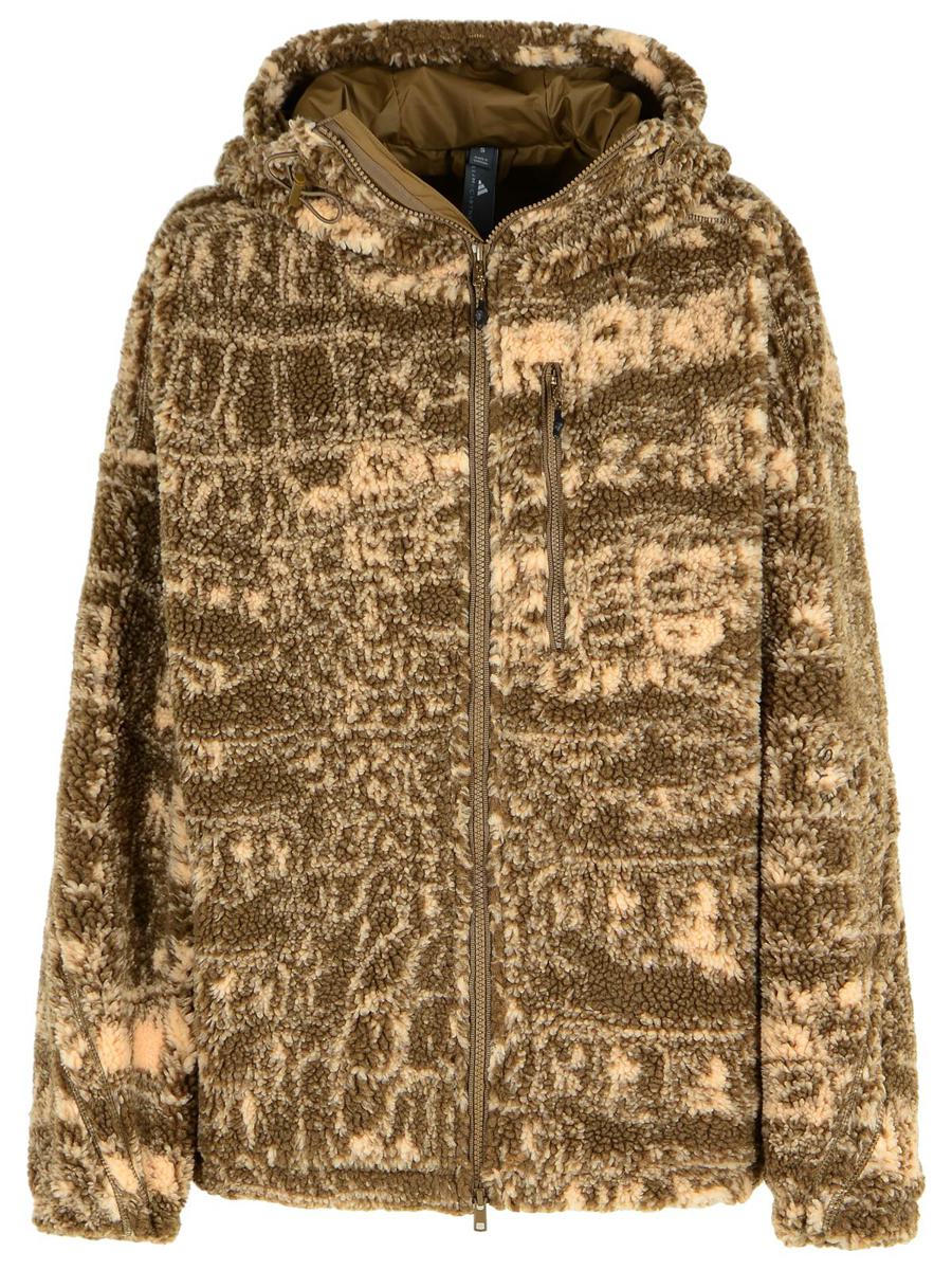 Adidas By Stella McCartney Zweifarbiges Polyester-Fleece