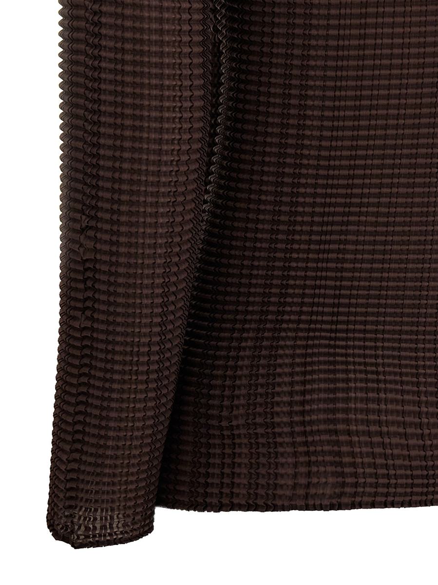 Issey Miyake „Wooly Pleats-56“ Bluse