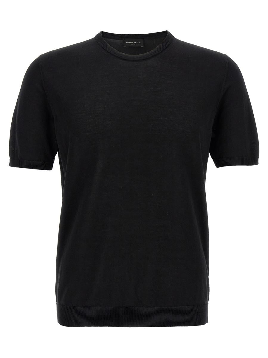 Roberto Collina Strick-T-Shirt