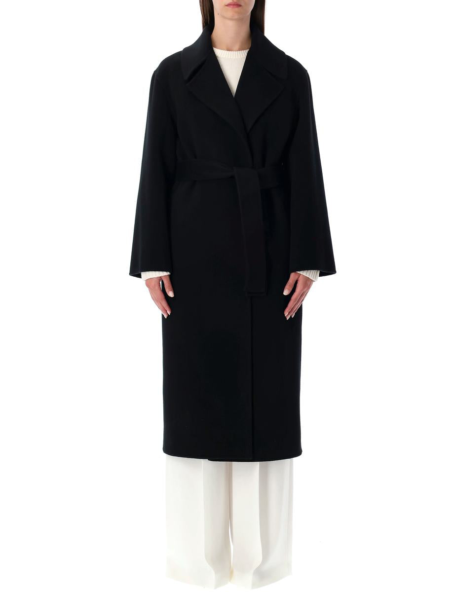 Alberta Ferretti Mantel aus Doubleface-Wolle