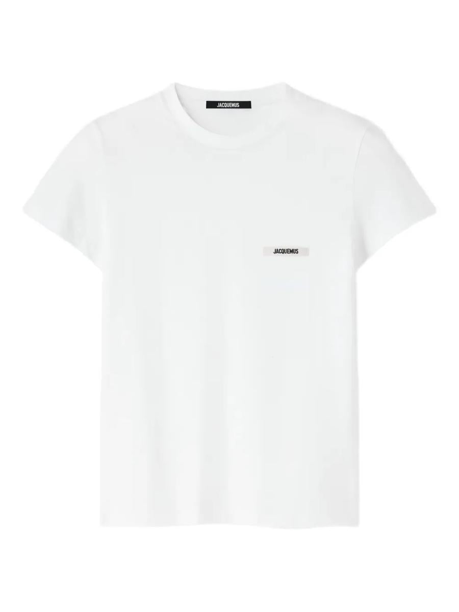 Jacquemus – T-Shirt mit Applikation