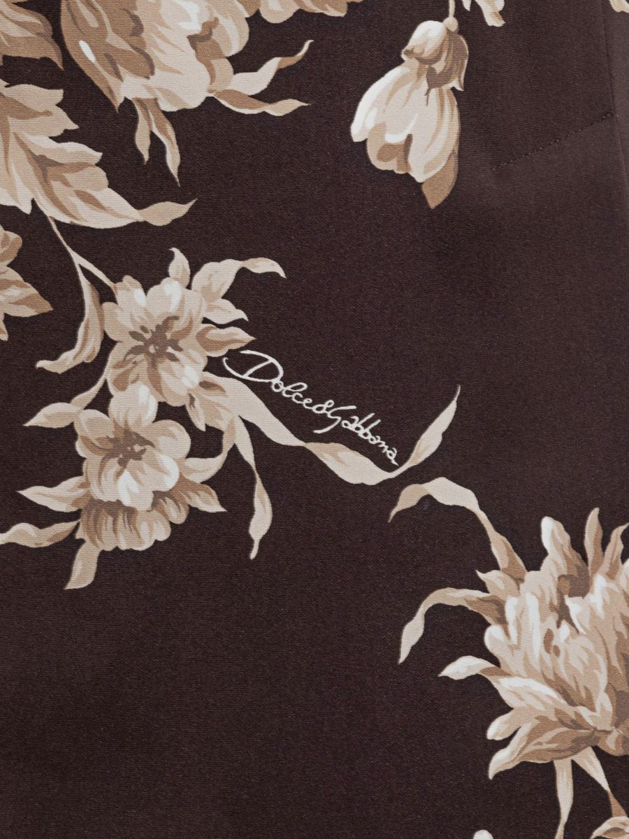 Dolce & Gabbana Dolce & Gabbana Ärmelloses Blumenkleid