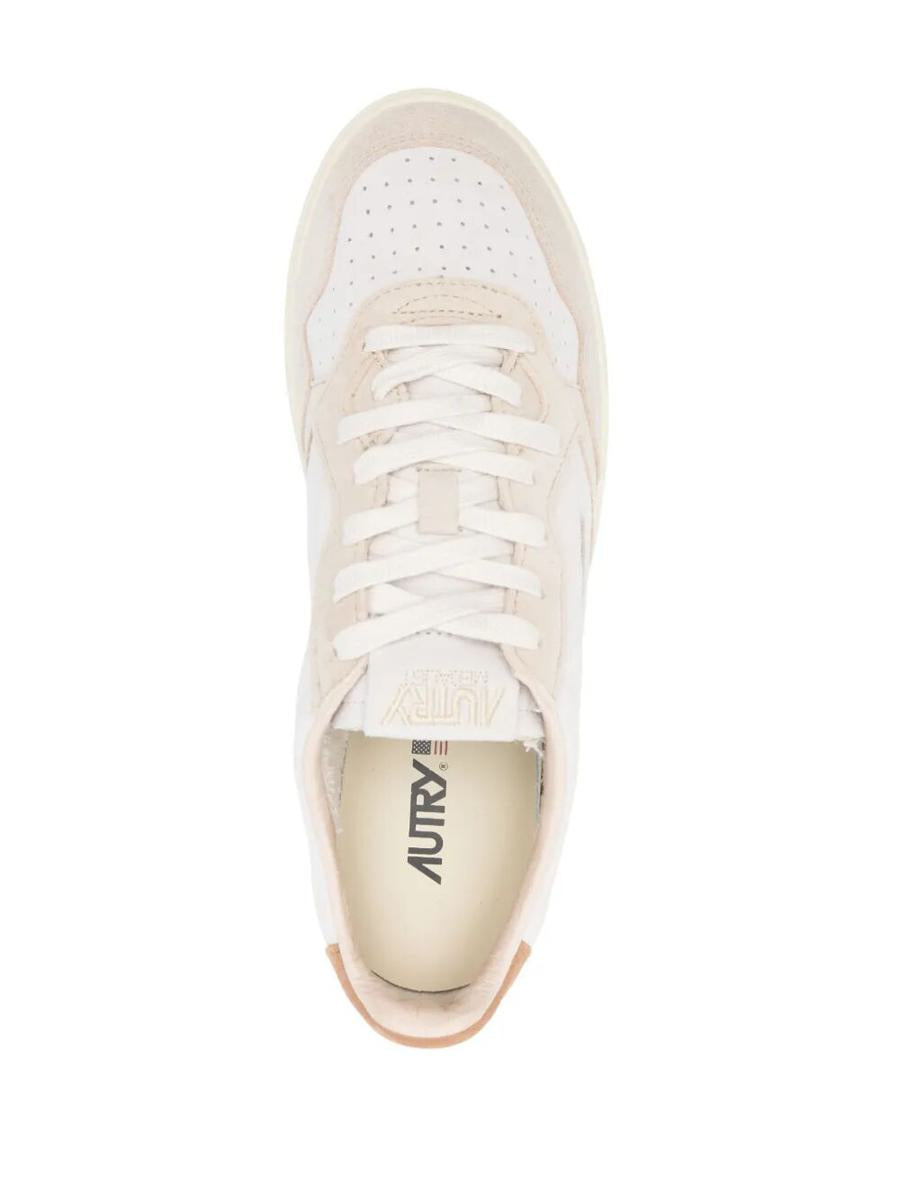 Autry „Medalist Low“ Wildleder-Sneakers