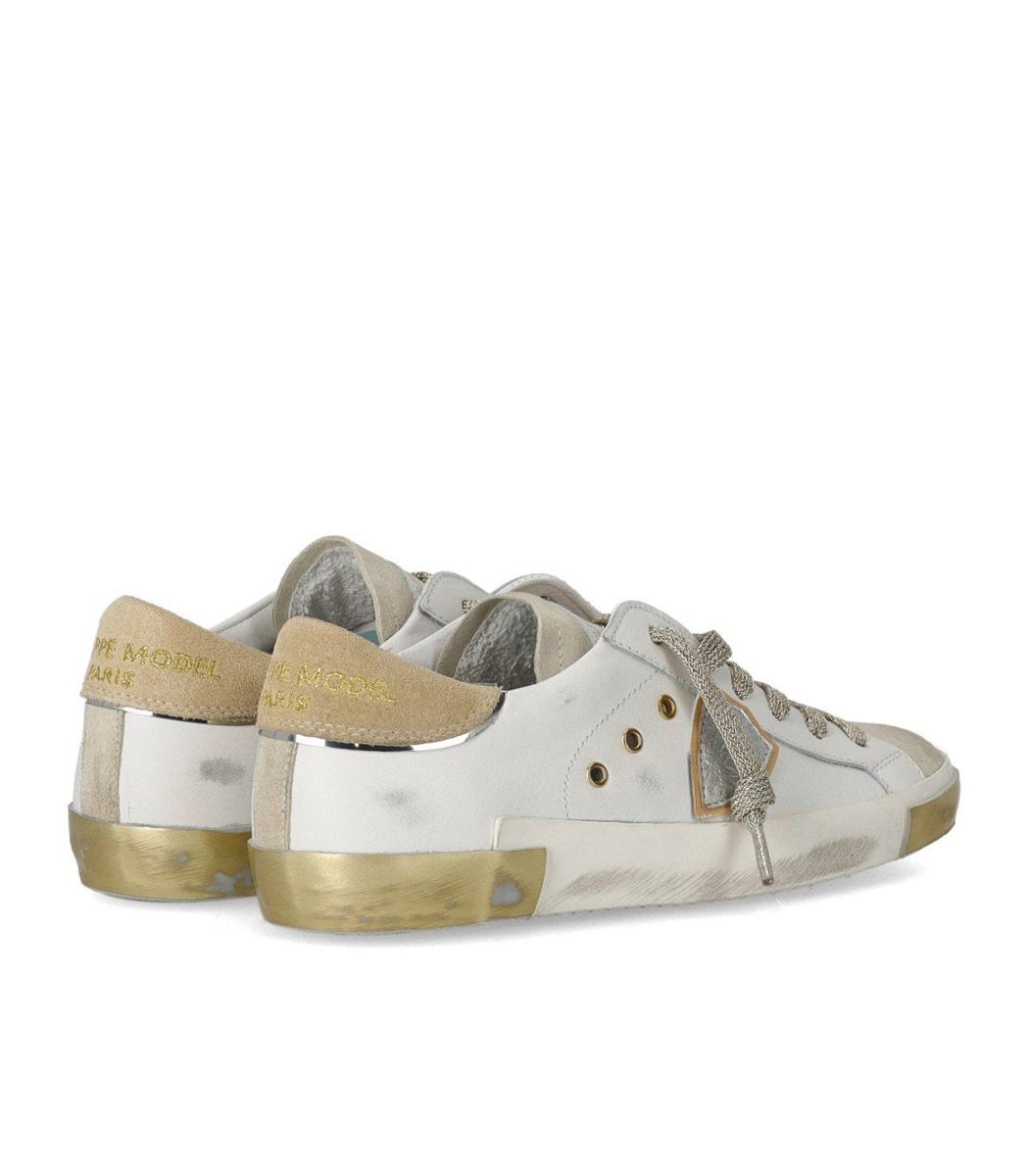 Philippe Model Prsx Weiß Beige Sneaker