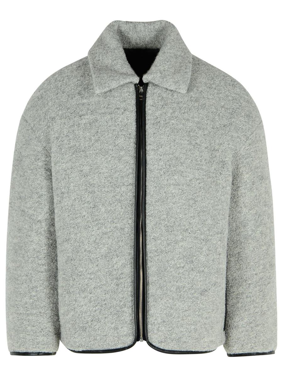 Graue Jacke aus Wollmischung von JW Anderson