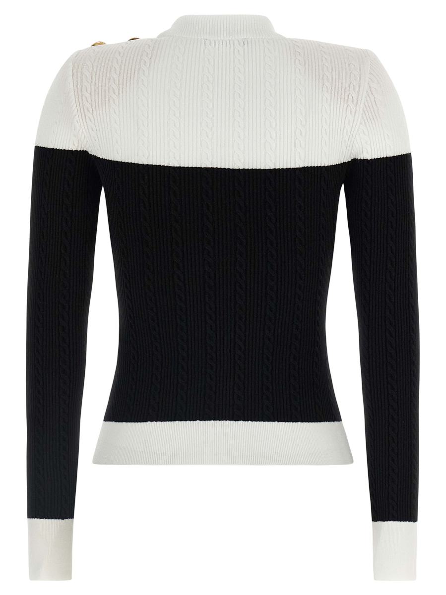 Balmain Maxi-Schulteroberteil
