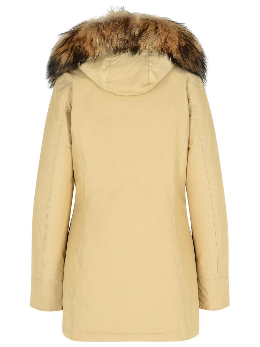Woolrich Marka „Artic“ aus beiger Baumwollmischung