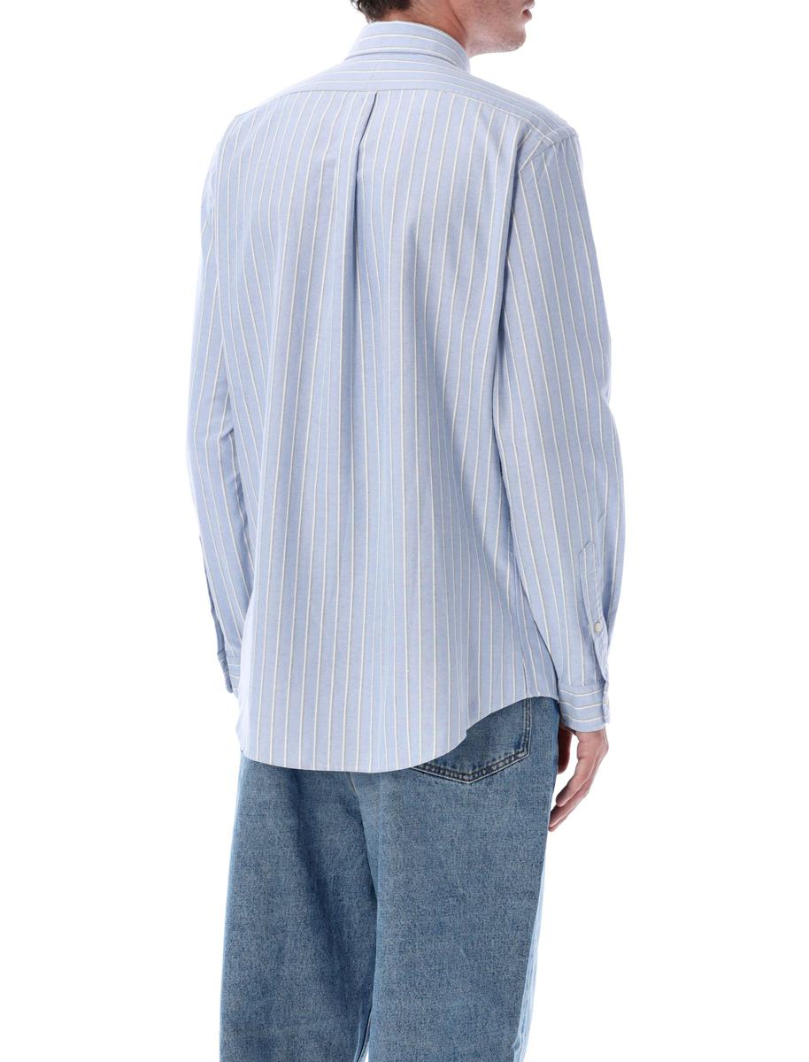 Polo Ralph Lauren – Oxford-Hemd mit Streifen in individueller Passform