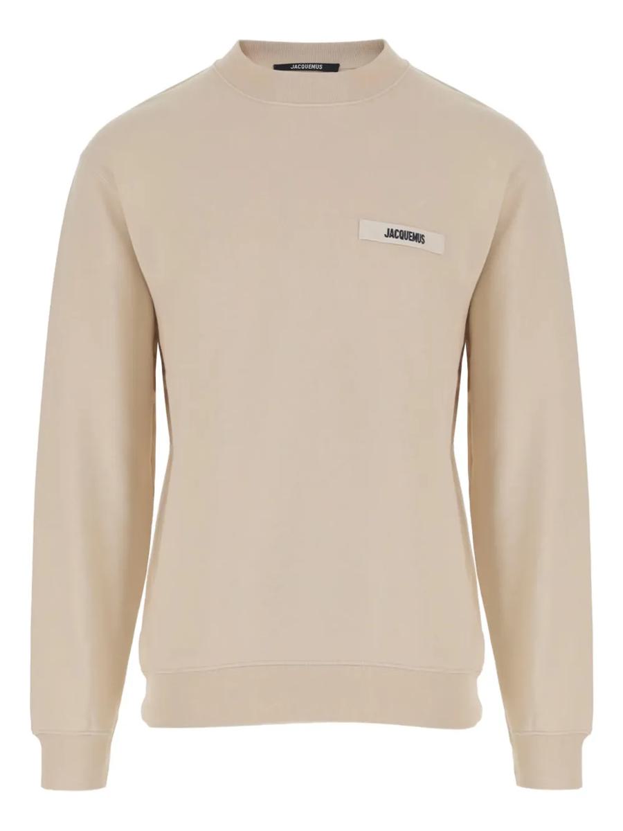 Jacquemus – The Gros Grain – Sweatshirt mit Rundhalsausschnitt und Logo-Schild