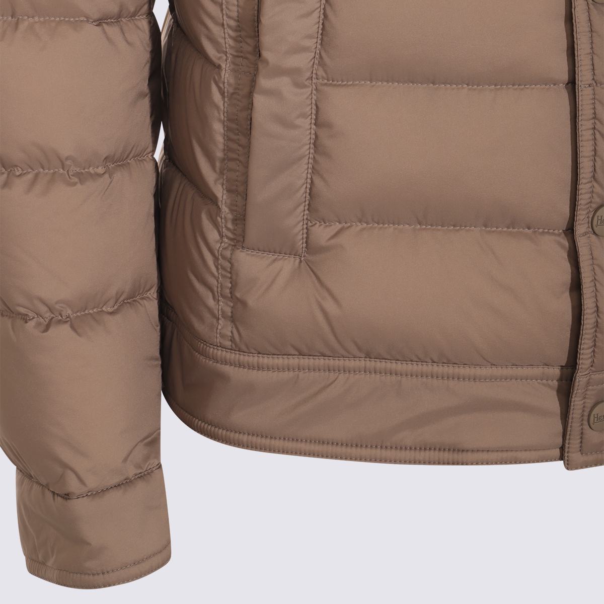 Herno Hellbeige Daunenjacke