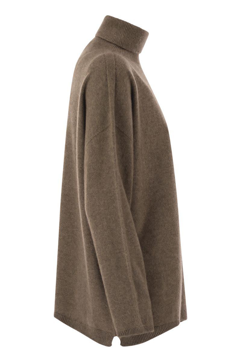Vanisé Giuly – Maxi-Rollkragenpullover aus Kaschmir