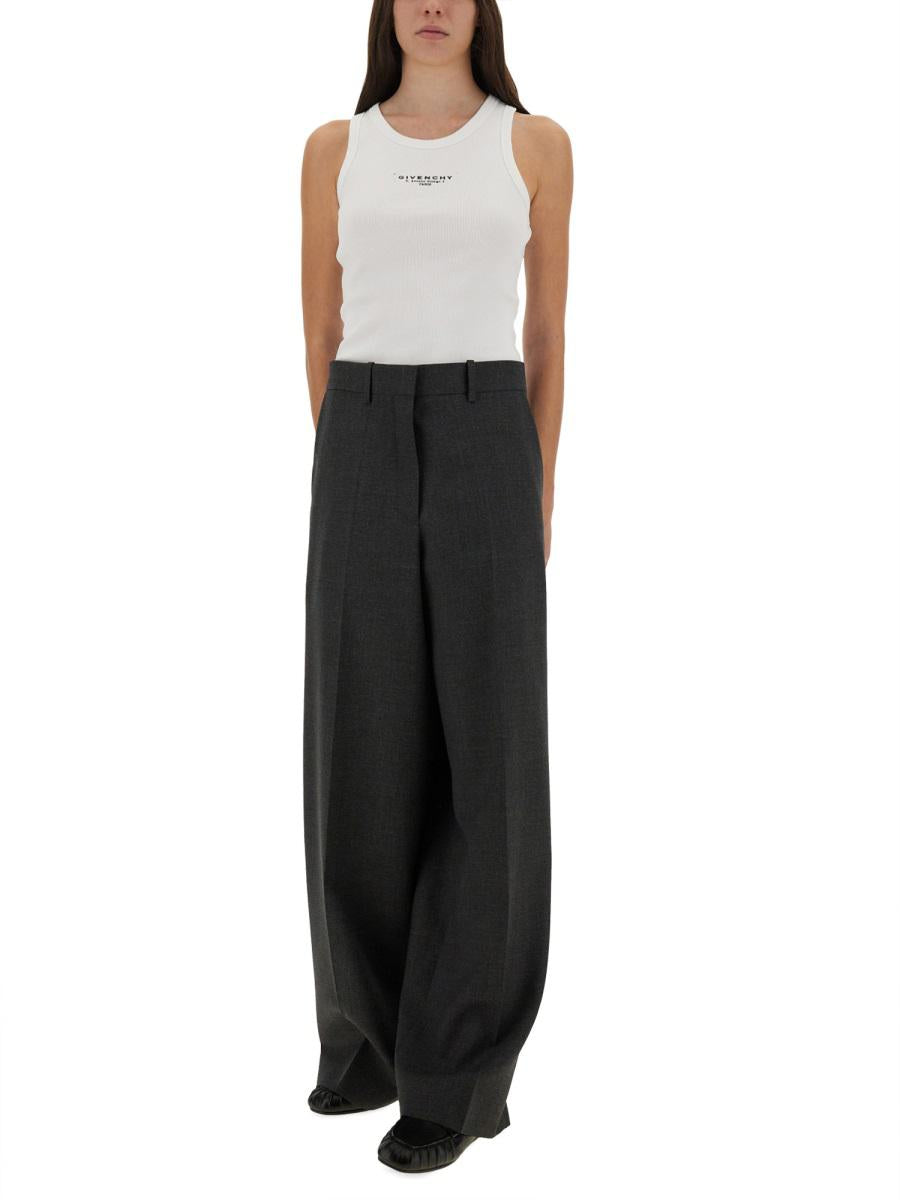 Givenchy – Schmales Tanktop mit Logo-Print