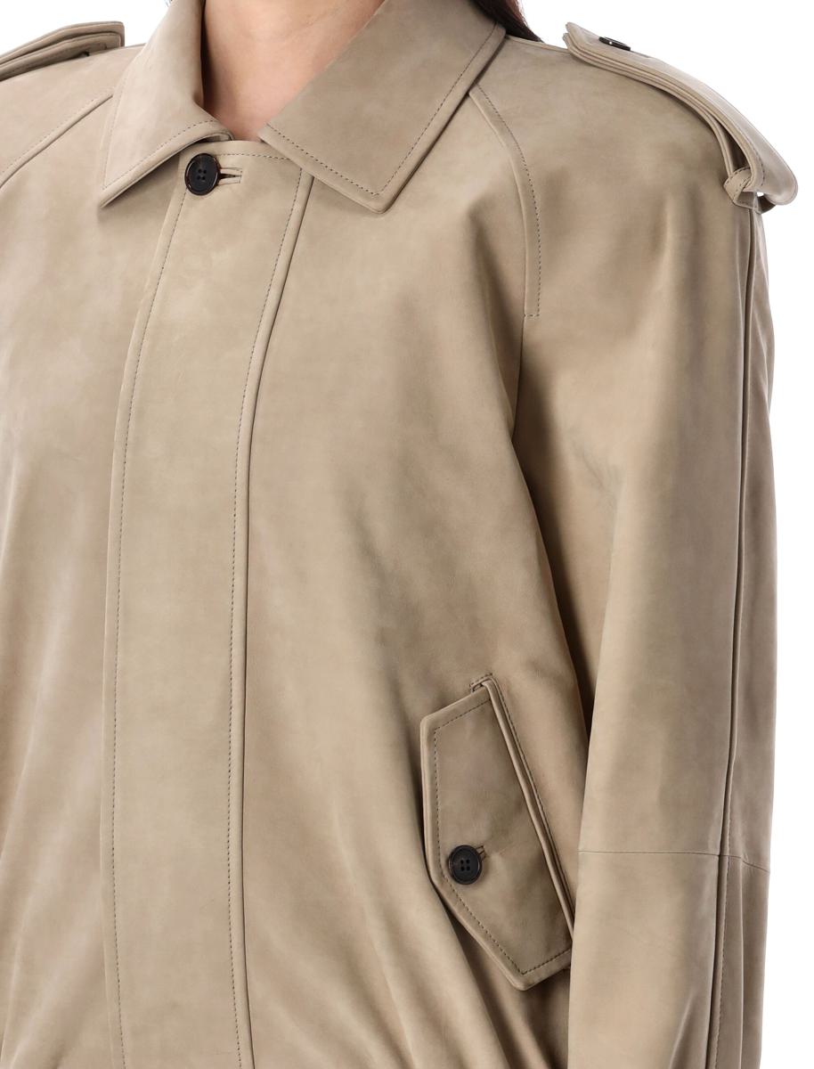 Saint Laurent Nubuk-Bomberjacke