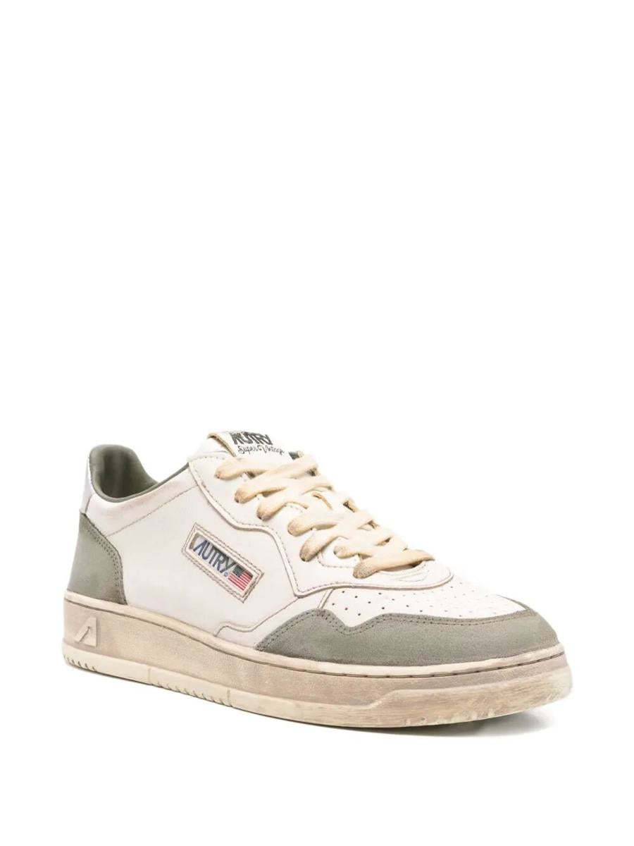 Autry „Sup Vintage Low“ Wildleder-Sneakers