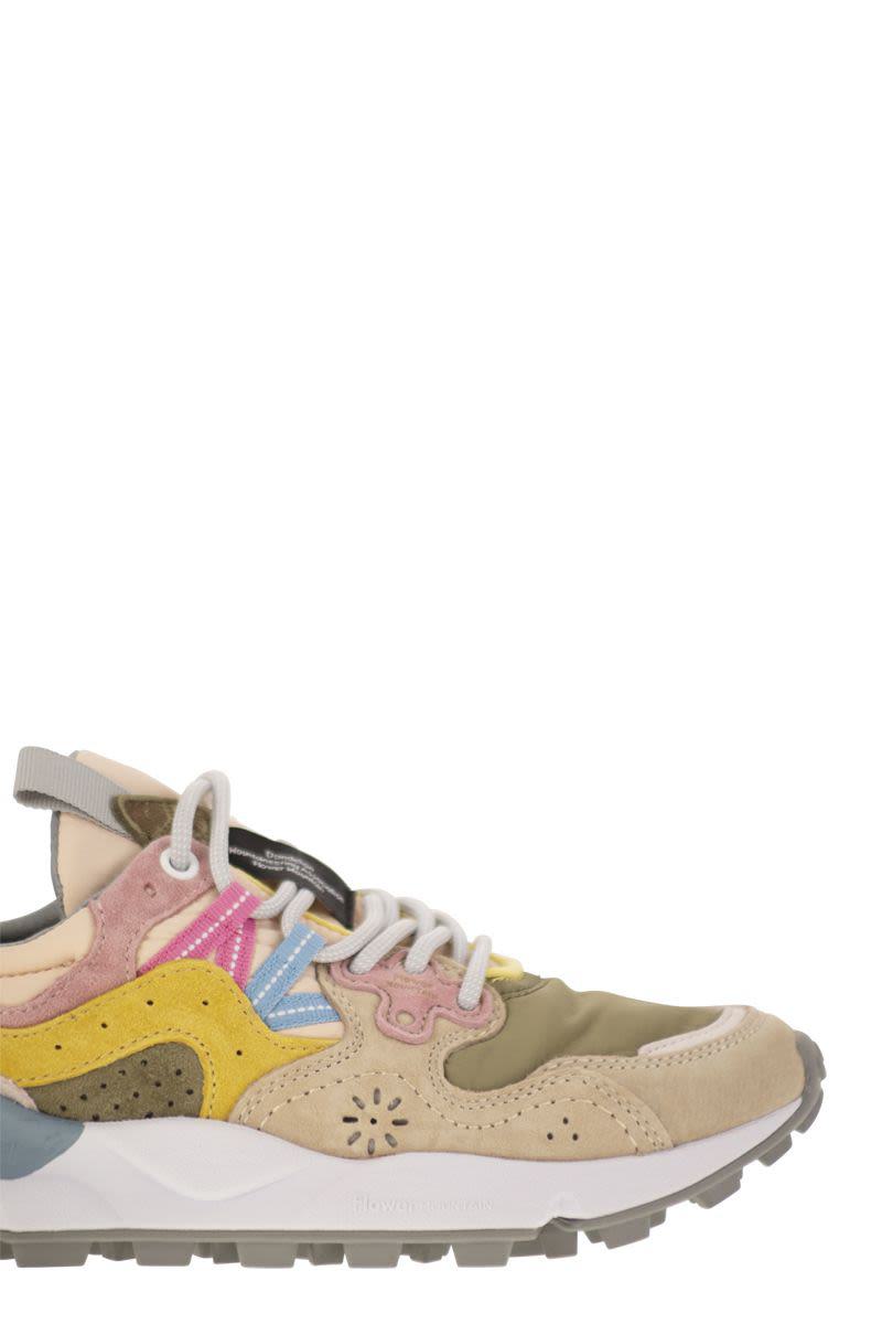 Flower Mountain Yamano 3 - Sneakers aus Wildleder und Funktionsgewebe