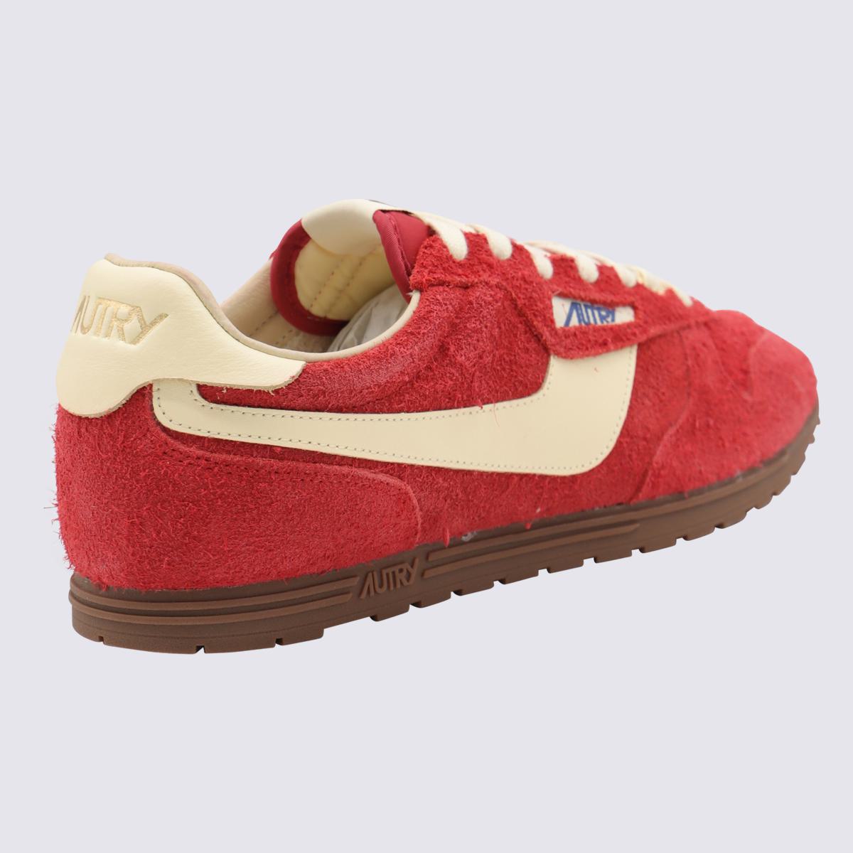 Autry – Rote Windspin-Sneaker