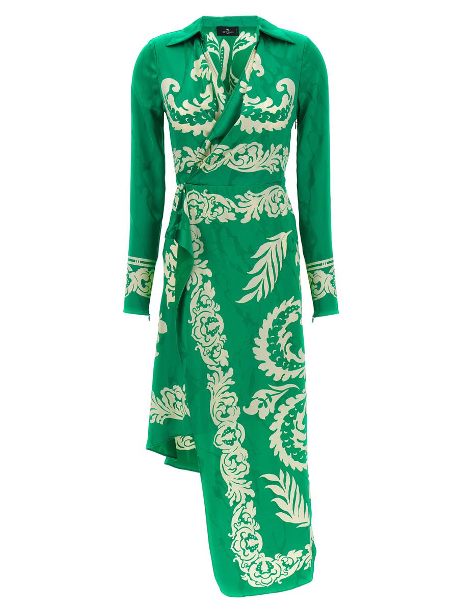 Etro Midikleid mit Blumenmuster