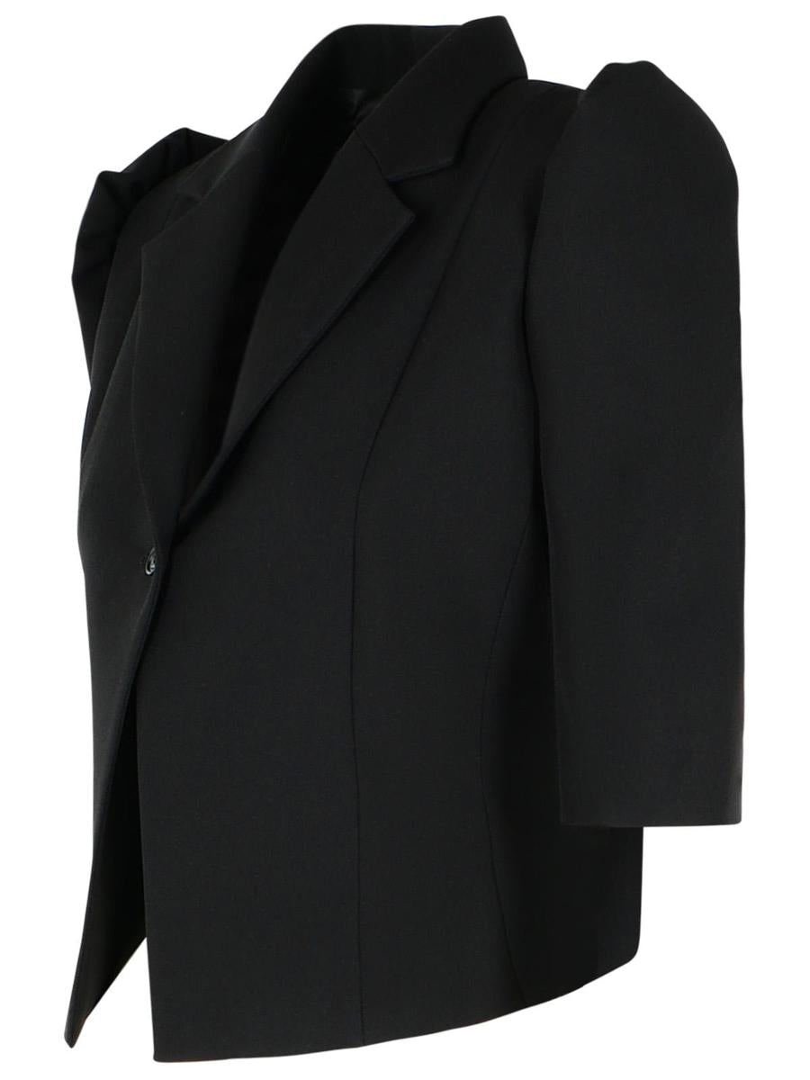 Coperni – Schwarze Jacke aus recyceltem Polyester