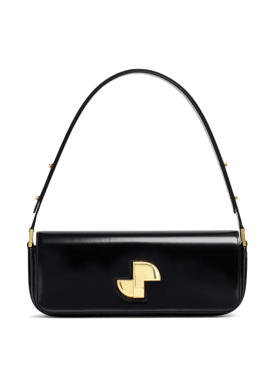 Patou Le Lock Schultertasche aus Leder