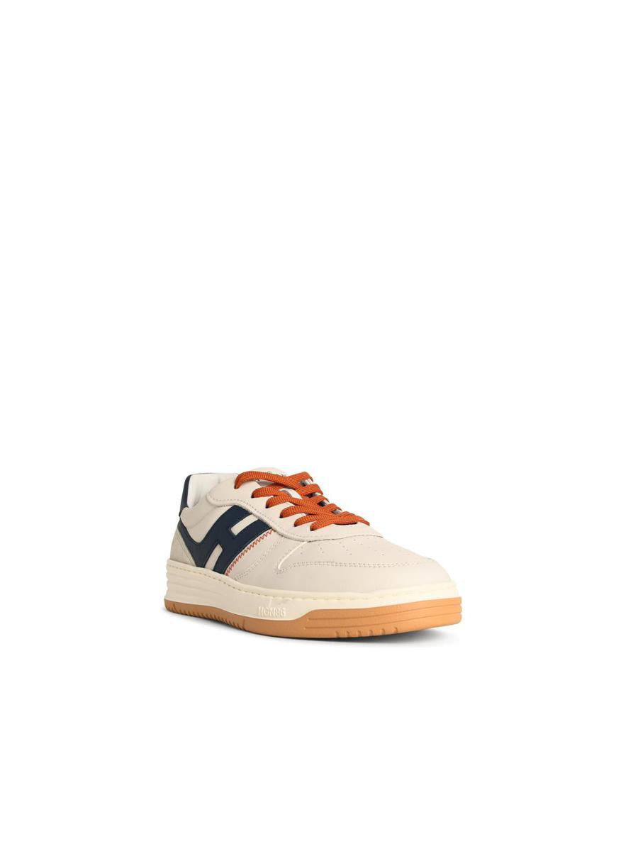 Hogan „H630“ Weiße Ledersneaker
