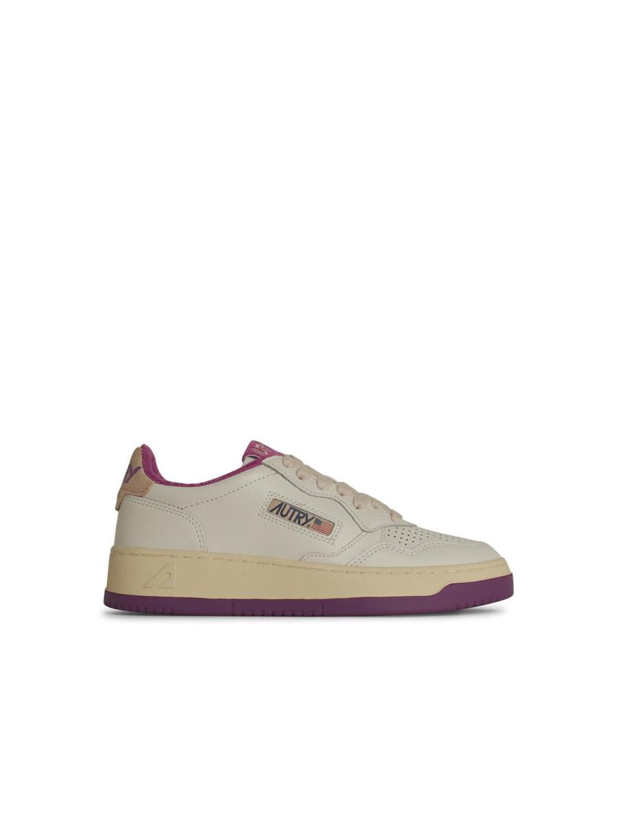 Autry Weiße Ledersneaker