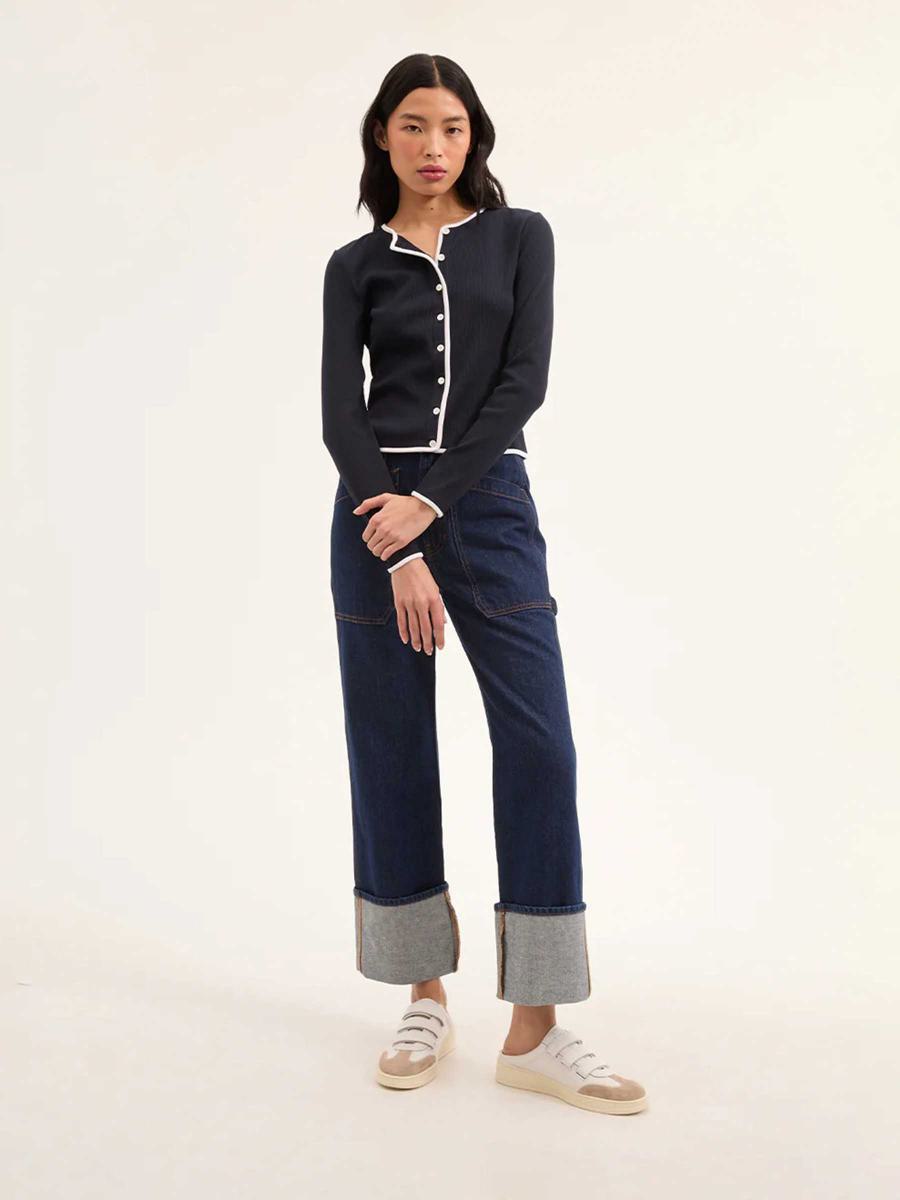 Veronica Beard Wilmer Baumwoll-Cardigan