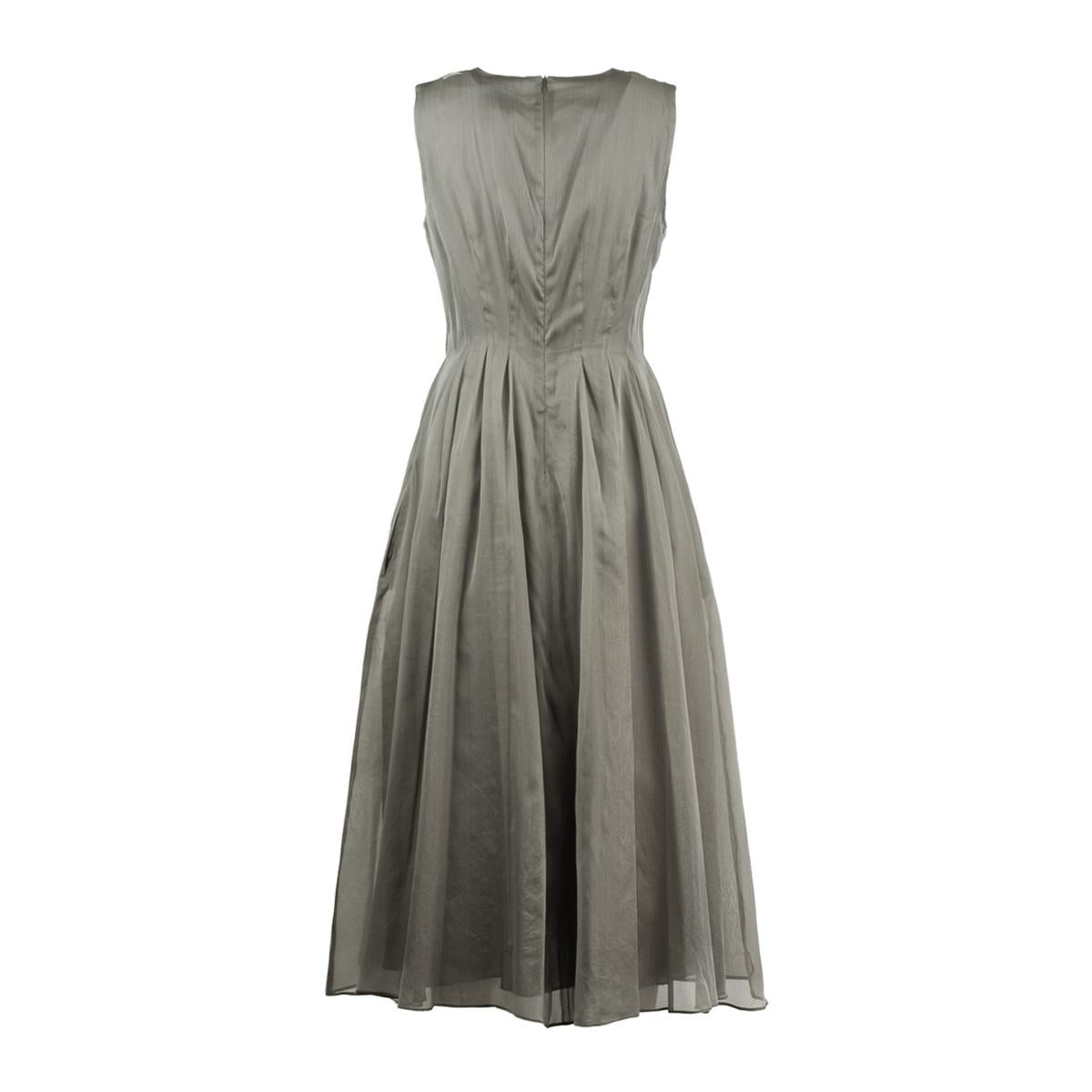 Max Mara Kleid aus Seiden-Organza