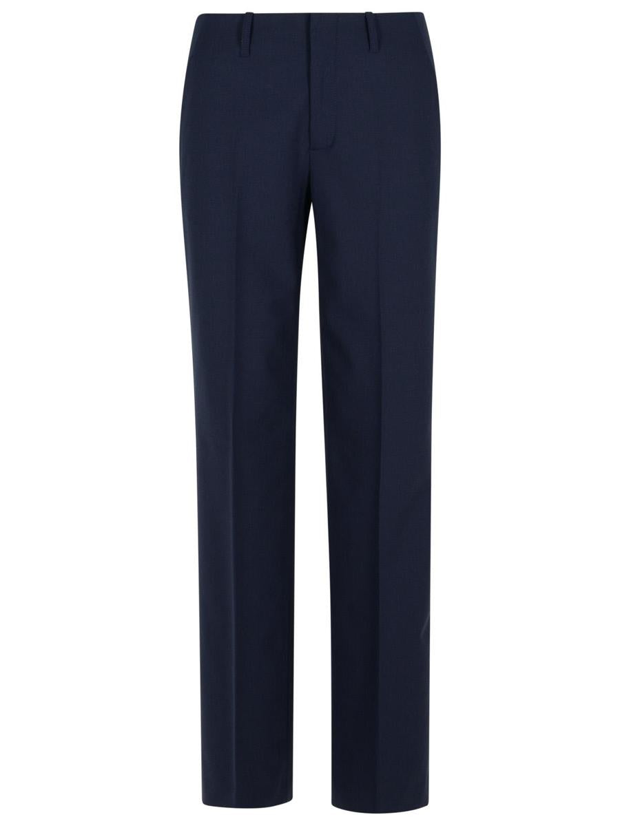 Closed „Sasia“ – Marineblaue Hose aus Polyester-Mischgewebe