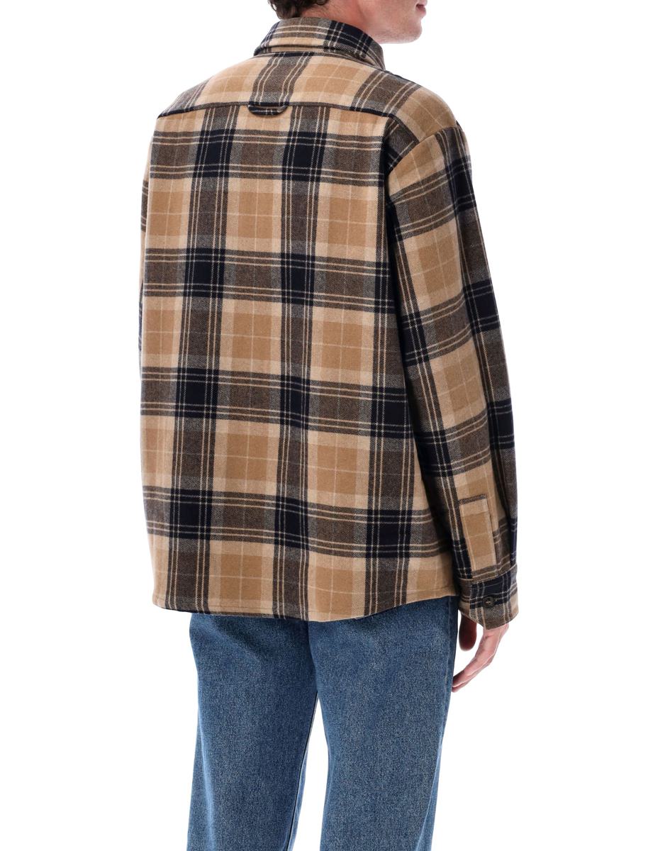 APC Bobby Tartan-Woll-Überhemd