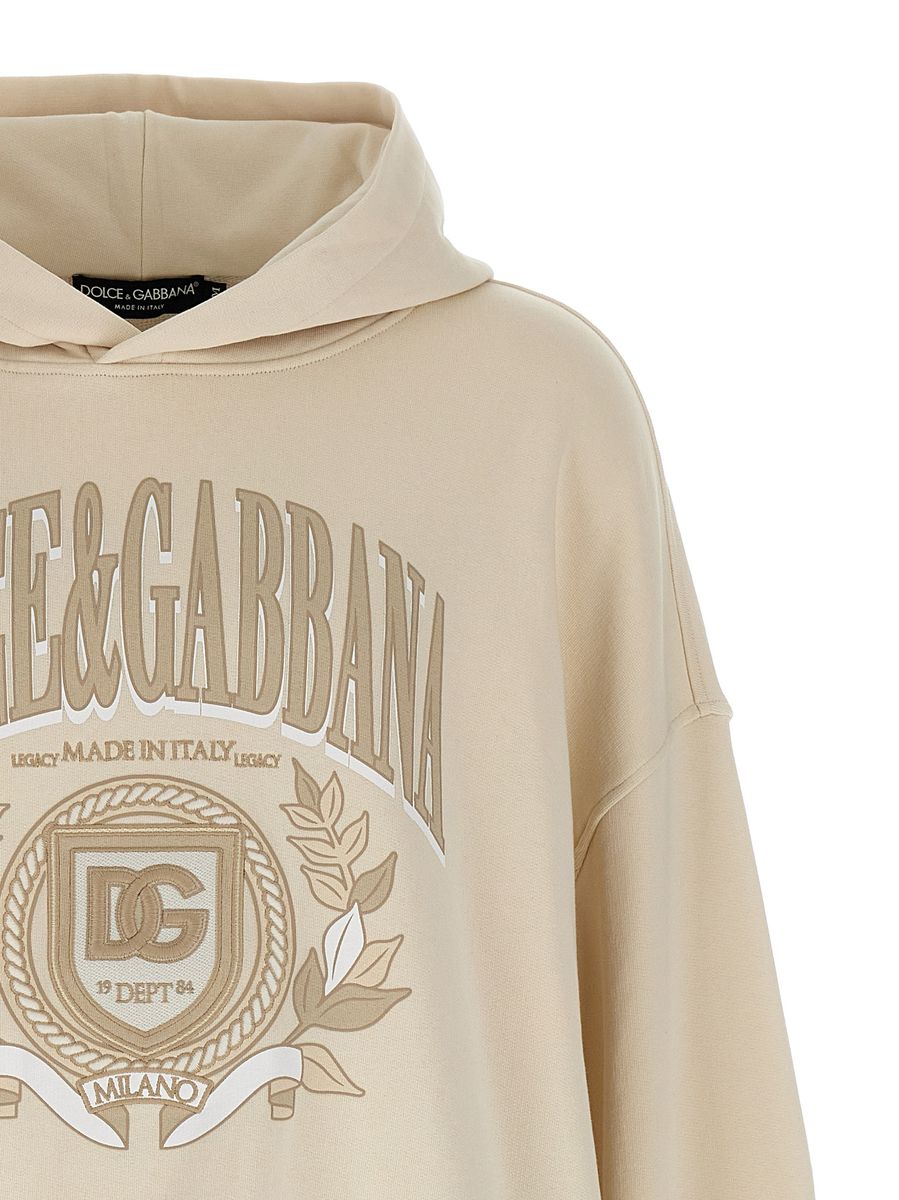Dolce & Gabbana – Bestickter Kapuzenpullover