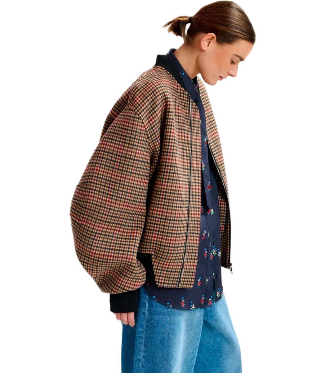 Essentiel Antwerp Antwerpiti Braune Bomberjacke