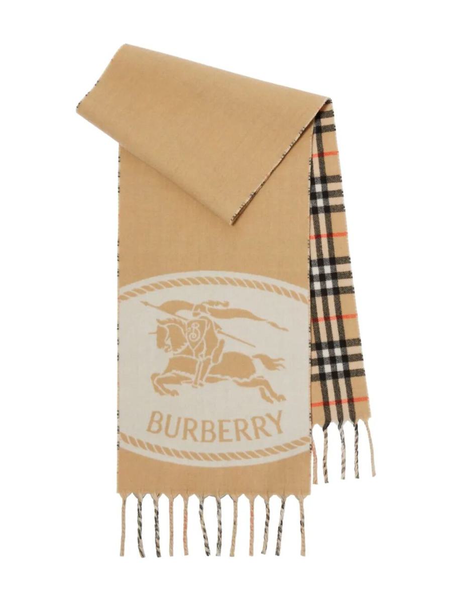 Burberry Reversible Knight Stamp Schal Zubehör