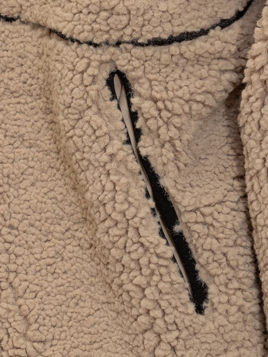 Diesel Diesel Herren Teddy Zip Logo Jacke Beige