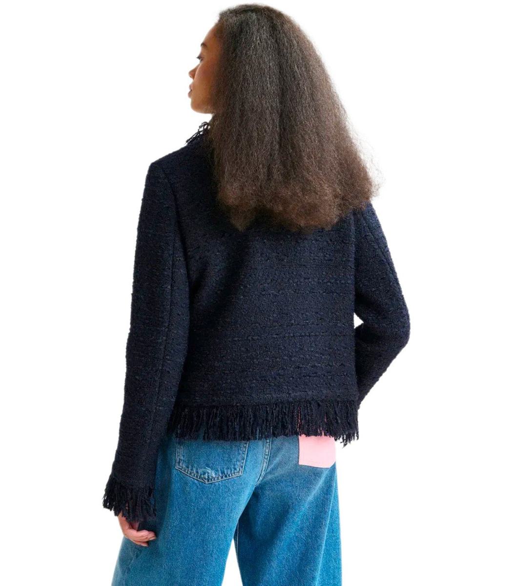 Essentiel Antwerp Iskra Marineblaue Jacke