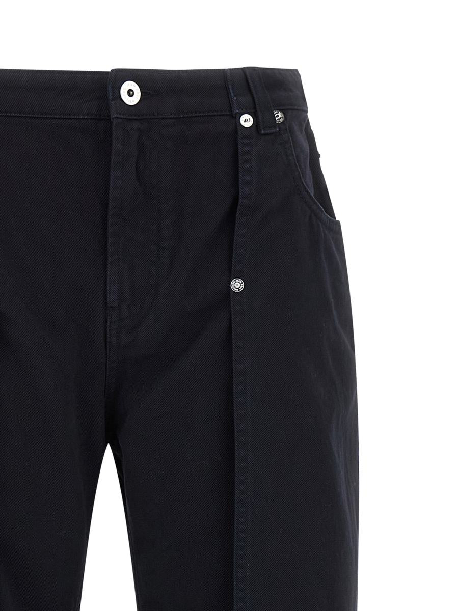 Jean Paul Gaultier „The Snap-Button Denim“-Jeans