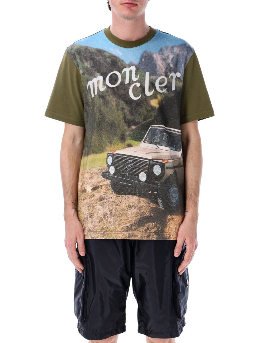 Moncler Genius – Bedrucktes Baumwoll-T-Shirt